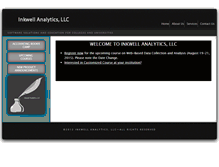 Tablet Screenshot of inkwellanalytics.com